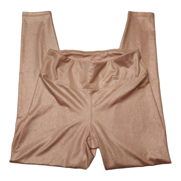 Juicy Couture Pants - Juicy Couture Pink Shimmery Leggings